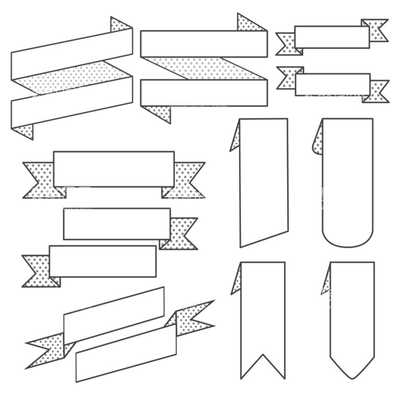 编号：78043210120751415380【酷图网】源文件下载-丝带素材