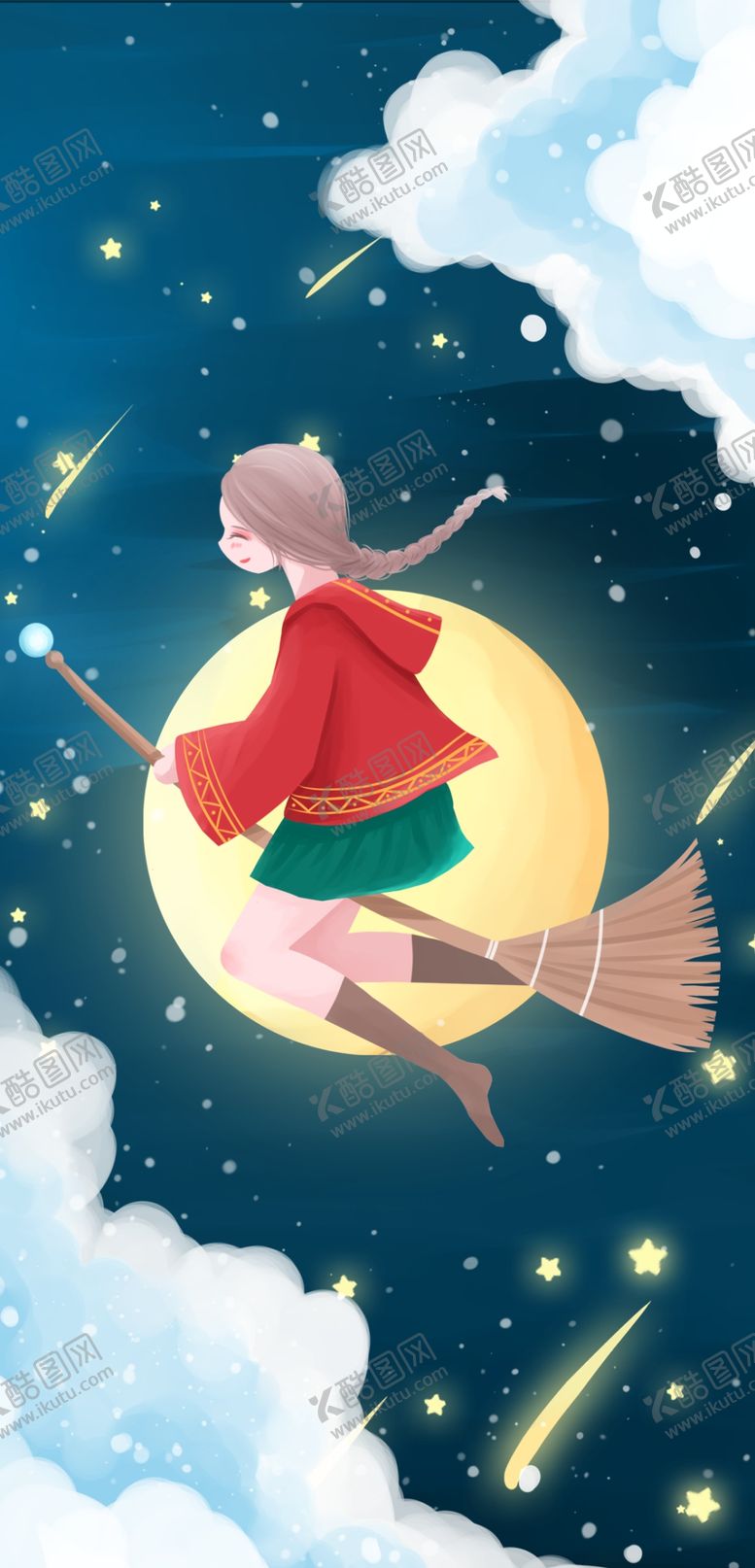 编号：26161112101946498151【酷图网】源文件下载-星空女孩