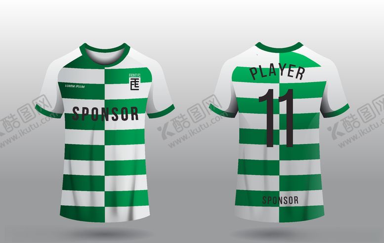 编号：37251206191154107990【酷图网】源文件下载-世界杯足球队服运动服T恤设计