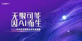 AI科技智能开启无限可能海报