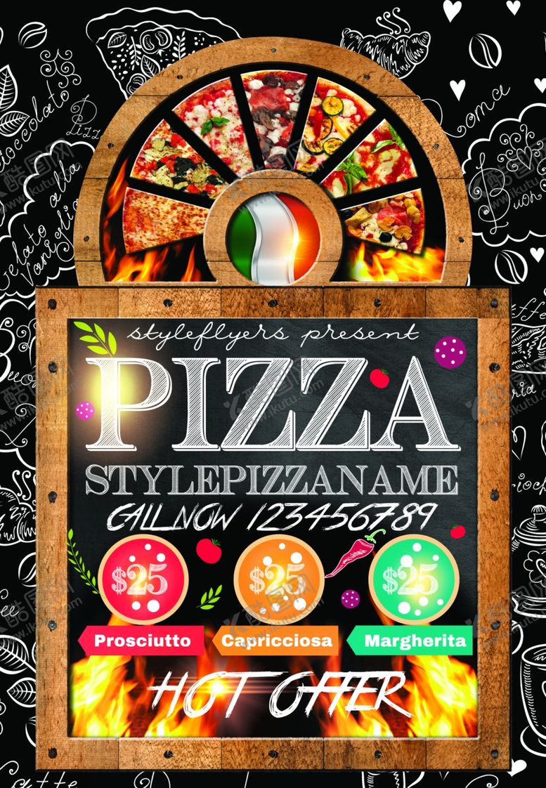 编号：46111410090602537858【酷图网】源文件下载-美食海报