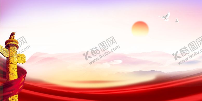 编号：82460709201301452350【酷图网】源文件下载-党建展板
