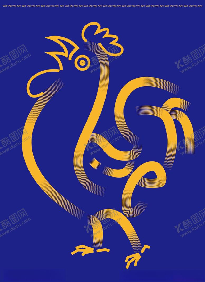 编号：61860904190733016351【酷图网】源文件下载-鸡AI矢量