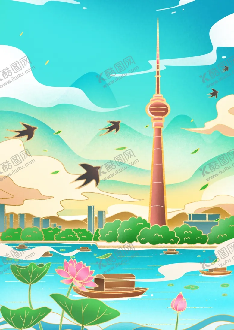 编号：30939812091853397732【酷图网】源文件下载-国潮背景