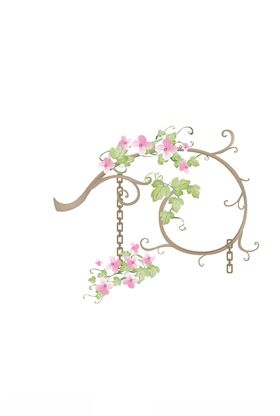鲜花印花
