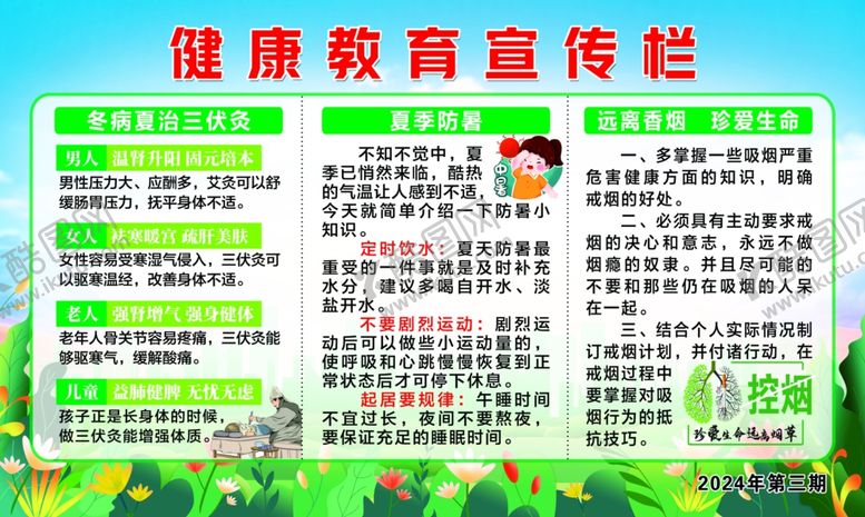 编号：32082602121910256605【酷图网】源文件下载-健康教育宣传栏