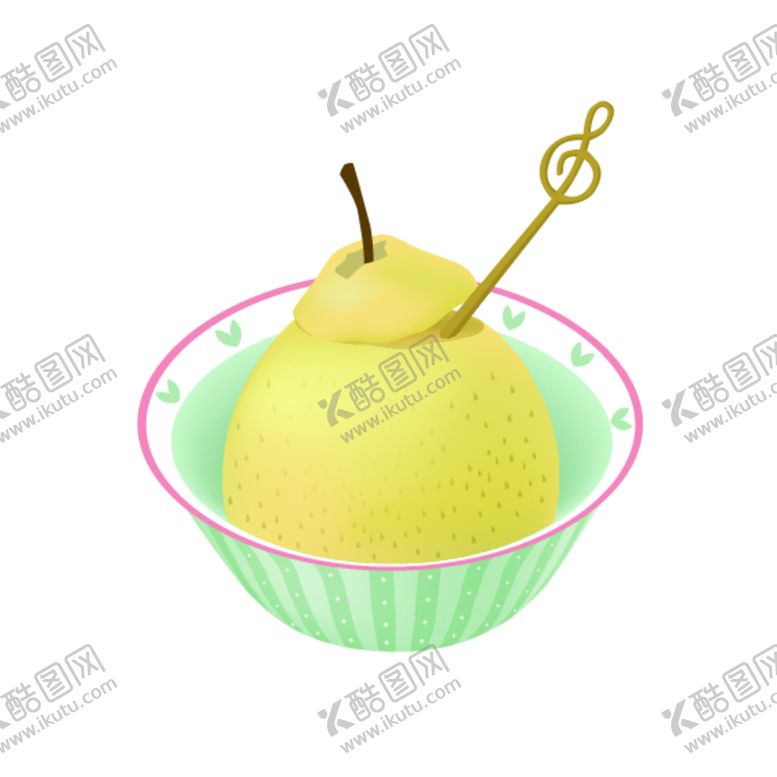 编号：25468910020055298302【酷图网】源文件下载-二十四节气惊蛰碗里的梨