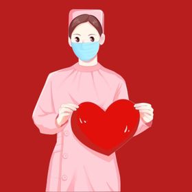 手绘医疗人物