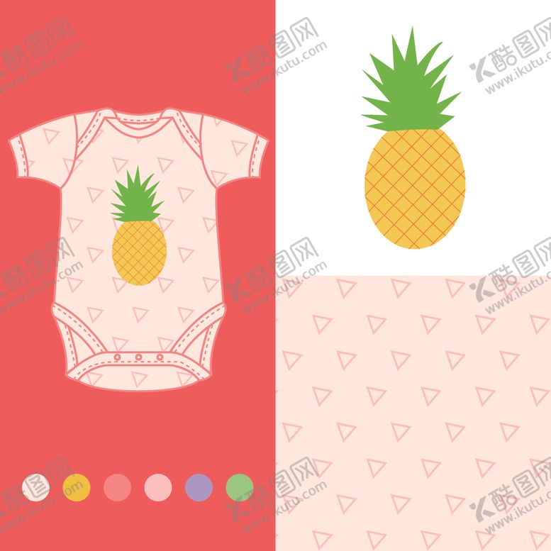 编号：53367810181716357277【酷图网】源文件下载-婴幼童局部图案休闲风