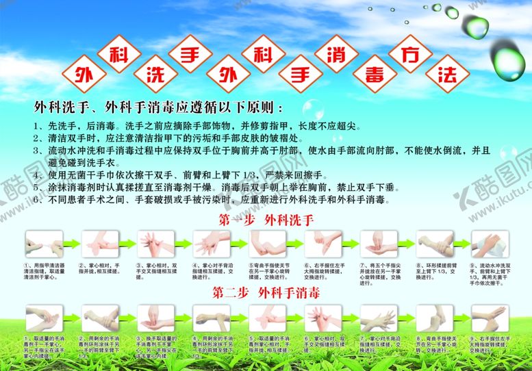 编号：11290702091946222049【酷图网】源文件下载-外科洗手消毒