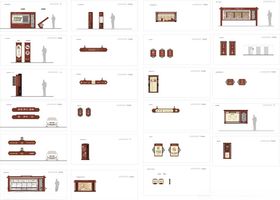 医院导视 VI系统 文化墙