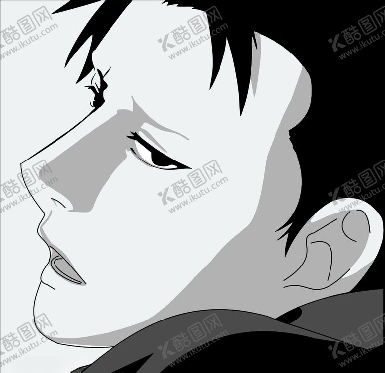 编号：96893205120544575917【酷图网】源文件下载-矢量男头