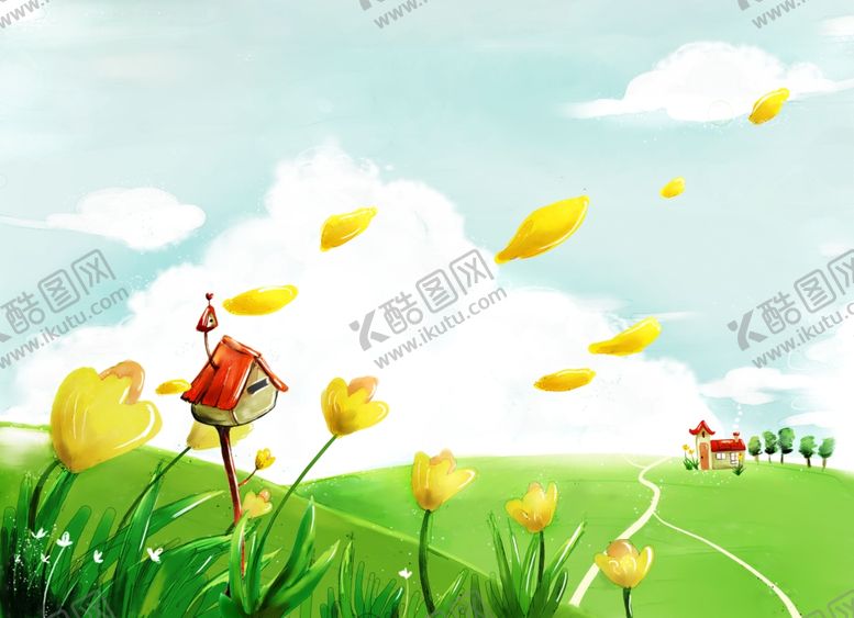 编号：84080705142018105026【酷图网】源文件下载-卡通唯美背景
