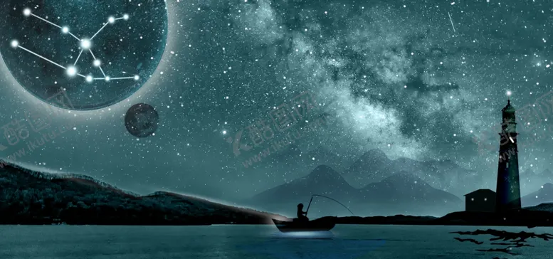编号：37747705010919093528【酷图网】源文件下载-合成十二星座金牛座星空