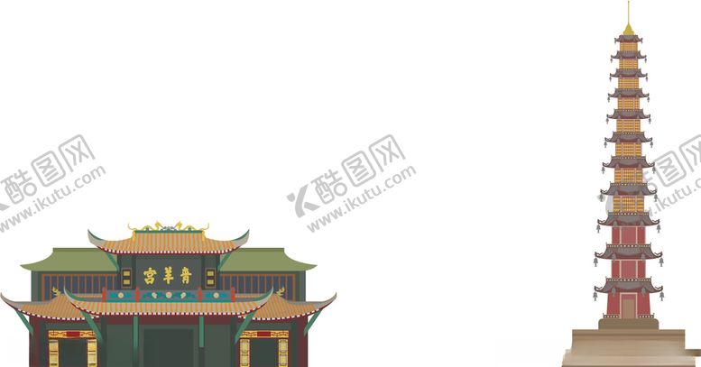 编号：53752007132248297587【酷图网】源文件下载-成都建筑