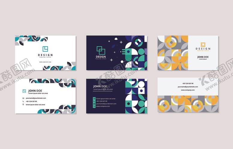 编号：23719111021334171466【酷图网】源文件下载-清新花卉名片设计模板