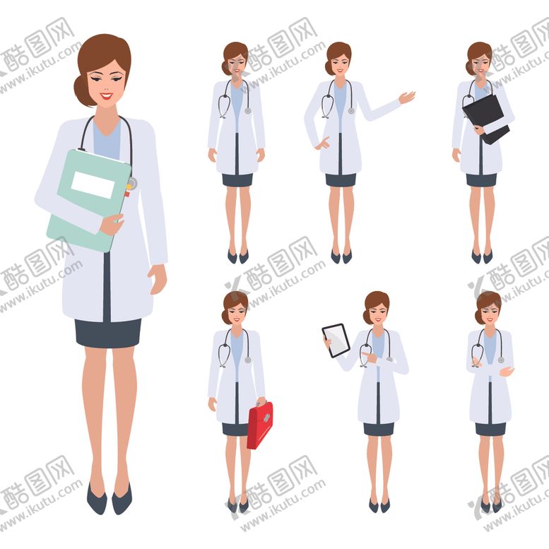 编号：21120010101556537586【酷图网】源文件下载-矢量人物