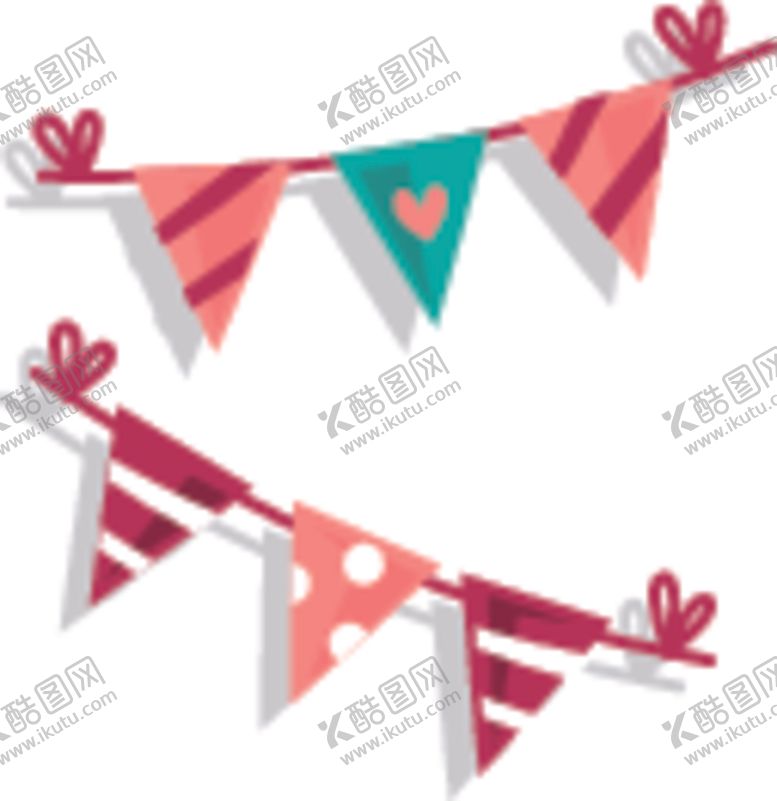 编号：62118307090946399683【酷图网】源文件下载-彩旗
