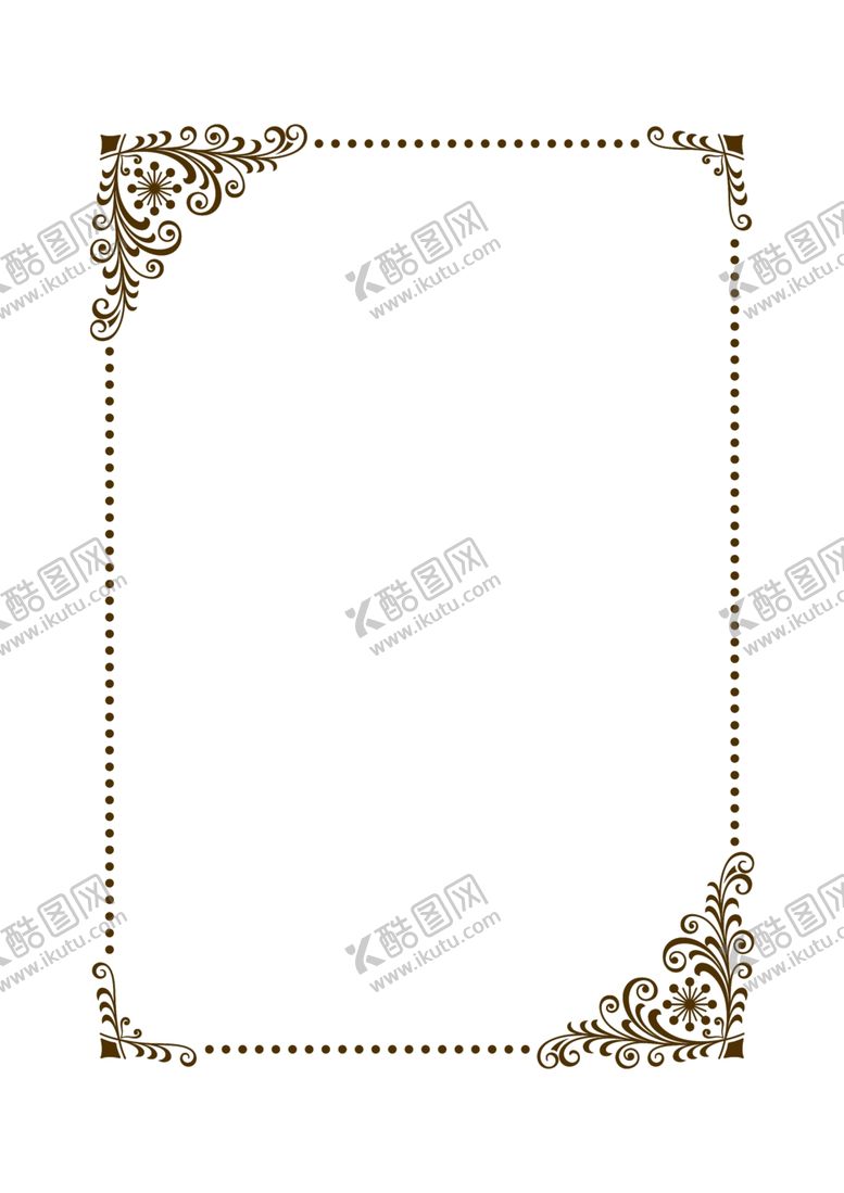 编号：56754509250542475505【酷图网】源文件下载-花纹边框
