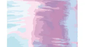 彩绘墨迹色涂鸦水马颜料水素材