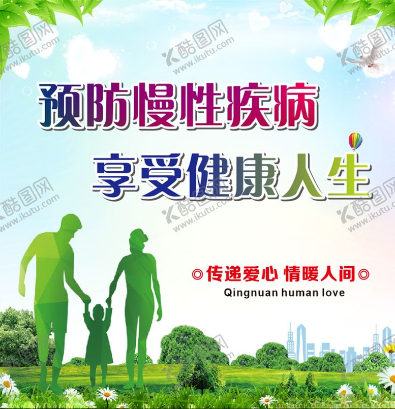 编号：68070209251108123514【酷图网】源文件下载-预防慢性疾病海报