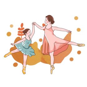 舞者剪影