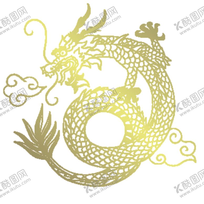 编号：70897105101326517182【酷图网】源文件下载-龙形象设计图案