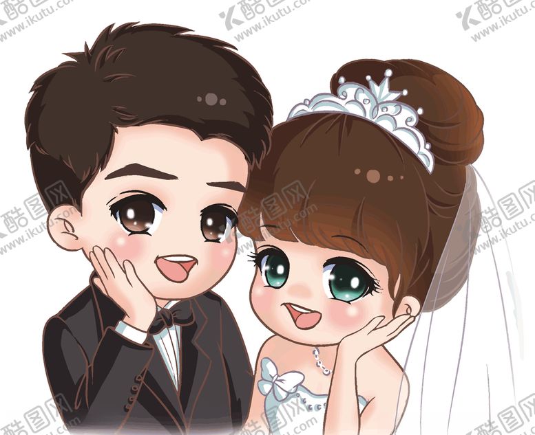 编号：14842409260806281336【酷图网】源文件下载-新郎新娘