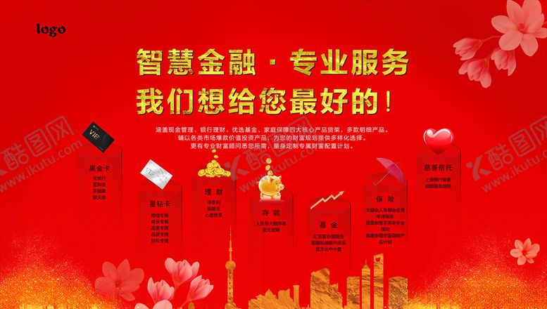 编号：39655107031609376793【酷图网】源文件下载-金融展板
