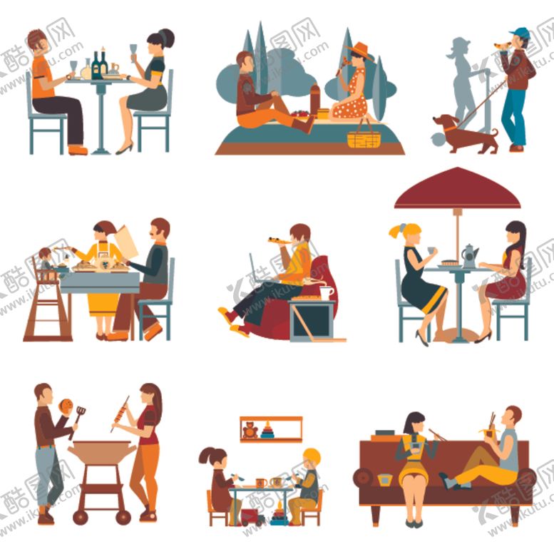 编号：59598509200224427436【酷图网】源文件下载-人物插画