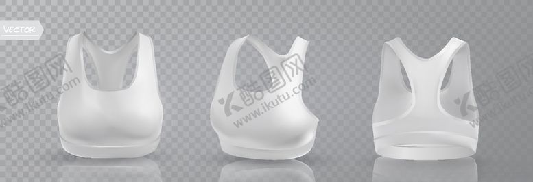 编号：65153109160434339532【酷图网】源文件下载-女生白色紧身衣矢量