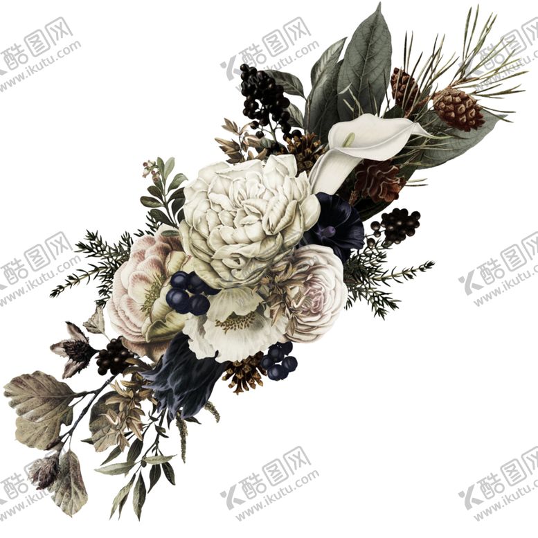 编号：91315010072356354846【酷图网】源文件下载-装饰花png