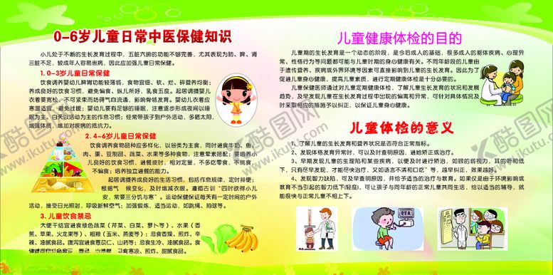编号：97841104130106567510【酷图网】源文件下载-儿童保健展板
