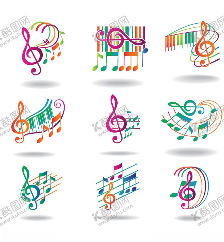 编号：93145409291405154657【酷图网】源文件下载-音符素材