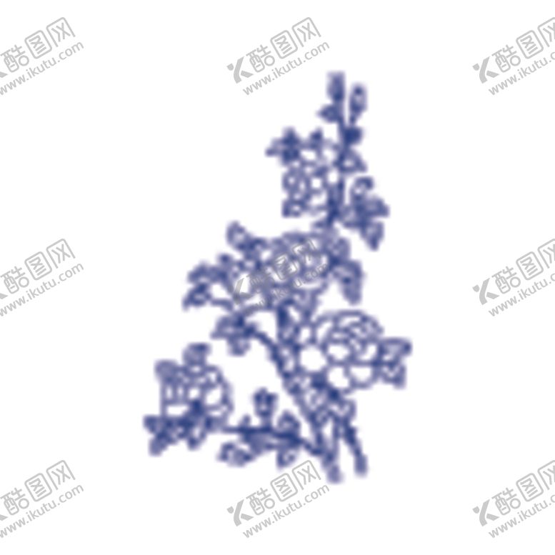 编号：89987712101722552055【酷图网】源文件下载-青花纹样