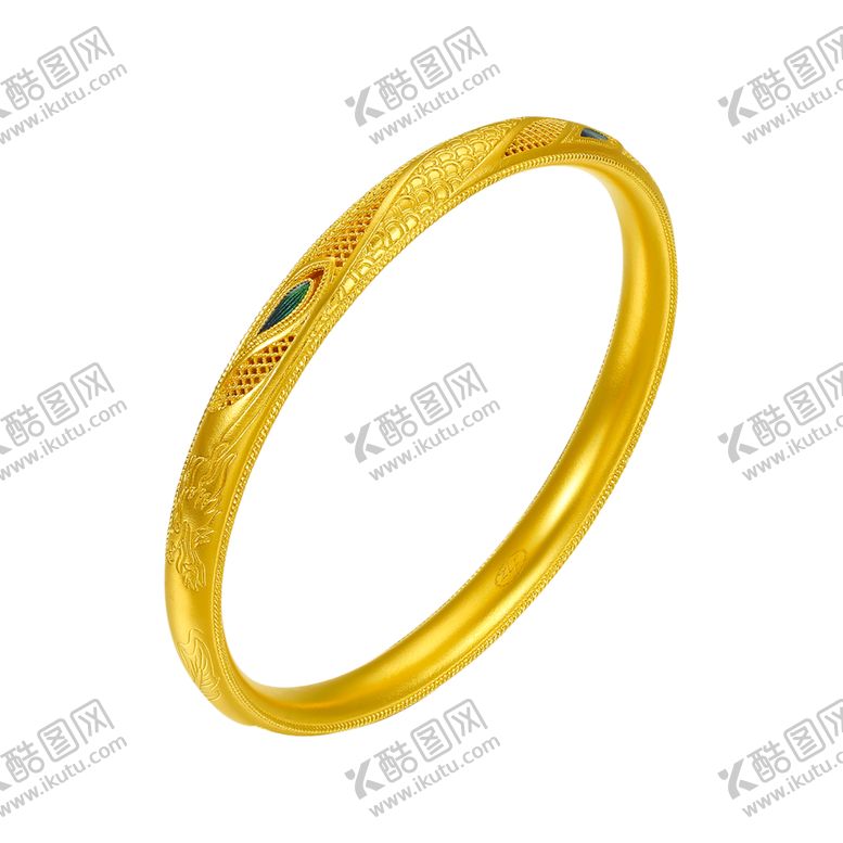 编号：64291401170619403417【酷图网】源文件下载-黄金手镯PNG
