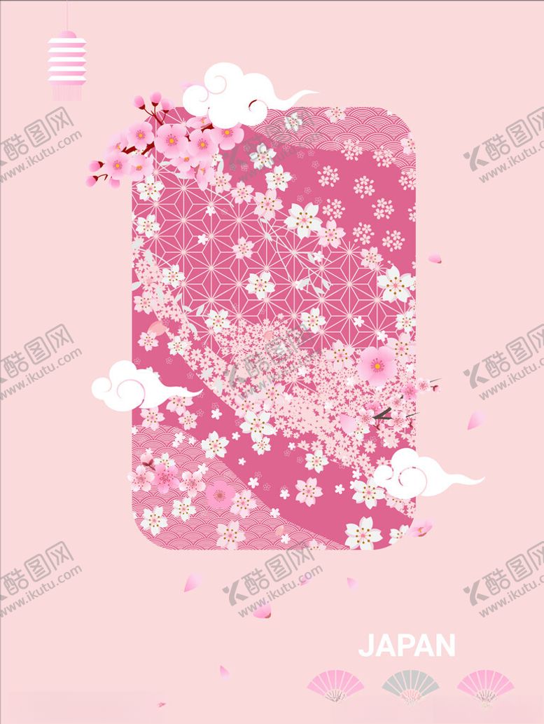 编号：99597702051547337576【酷图网】源文件下载-日式花纹背景