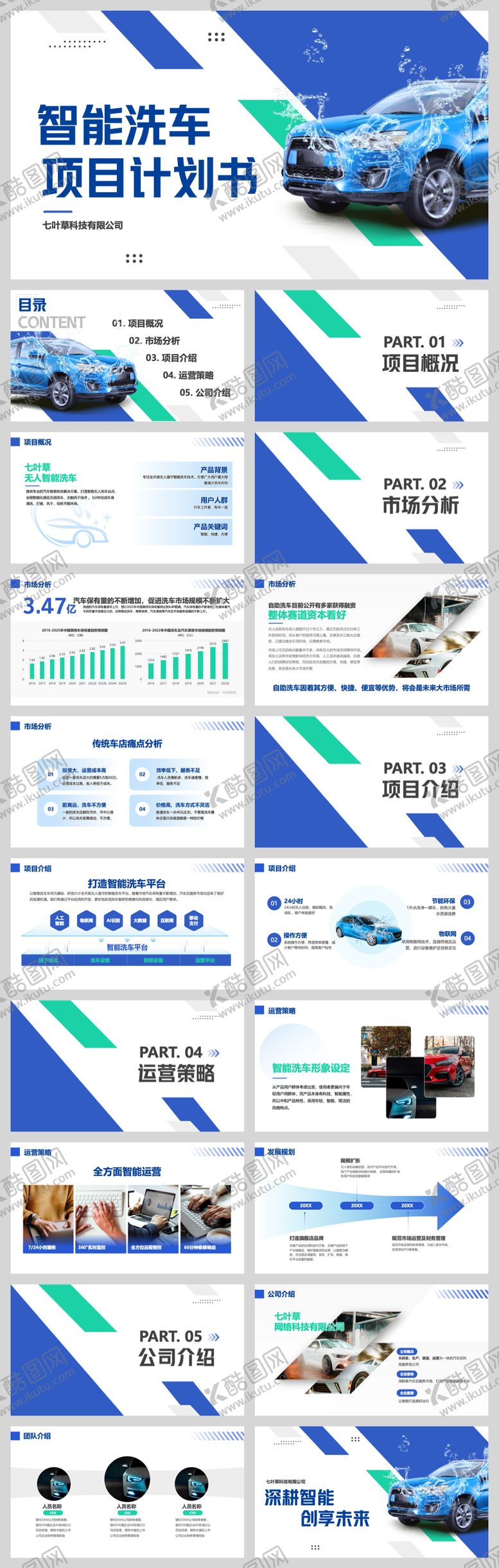 编号：32418711041434218017【酷图网】源文件下载-智能洗车项目计划书