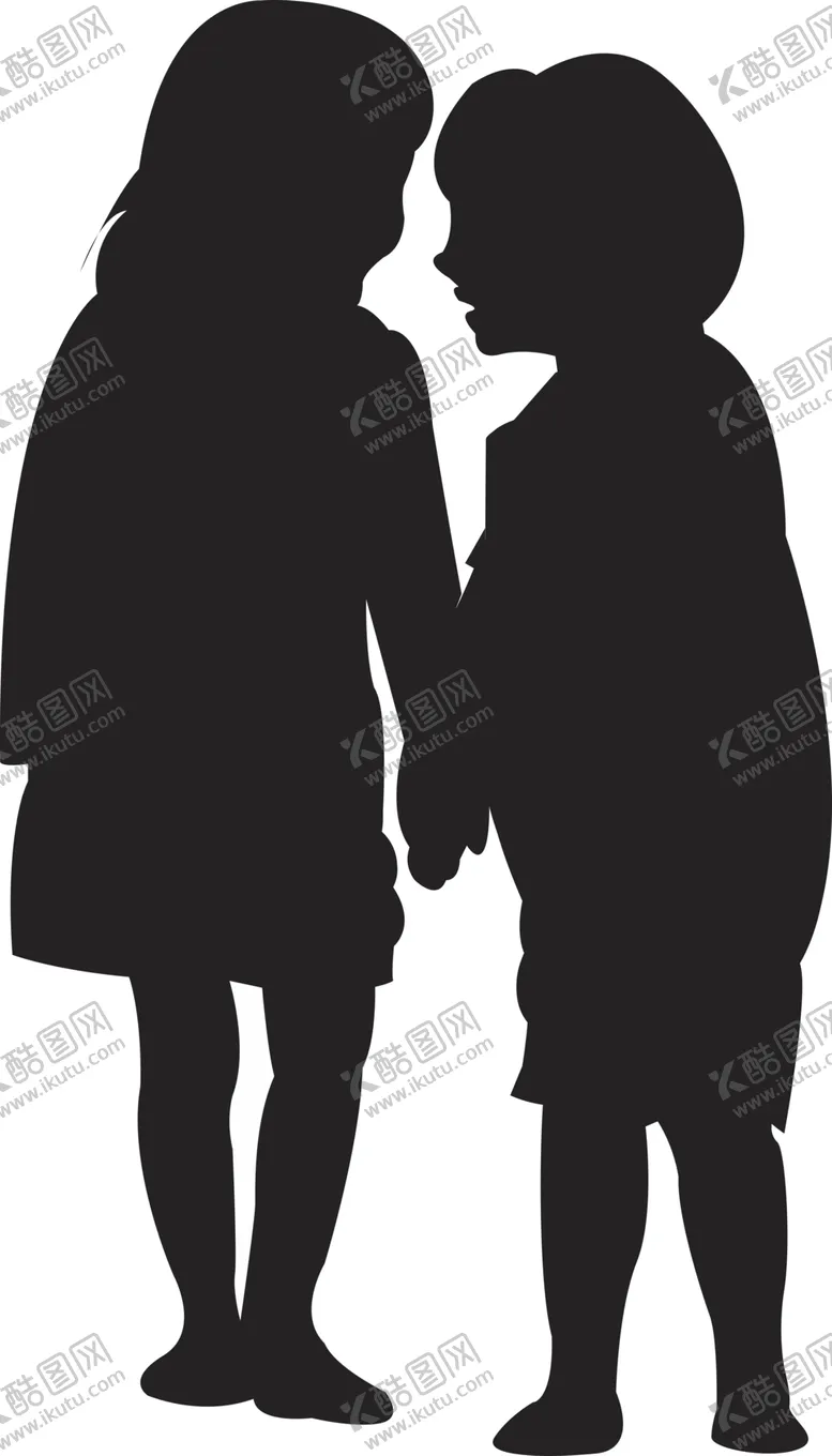 编号：80363304180650082838【酷图网】源文件下载-一家人剪影