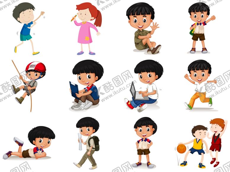编号：56263609242214121069【酷图网】源文件下载-卡通儿童