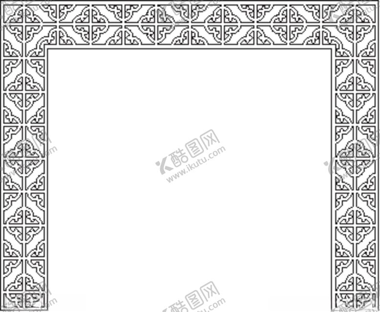 编号：32001507021608277758【酷图网】源文件下载-镂空雕刻背景墙雕花隔断