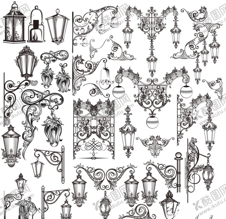 编号：85027809280550555522【酷图网】源文件下载-欧式灯