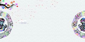 花纹复古装饰古风背景素材