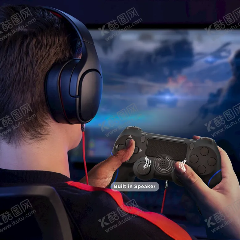 编号：78169009232102227315【酷图网】源文件下载-PS4手柄 结构细节图 场景
