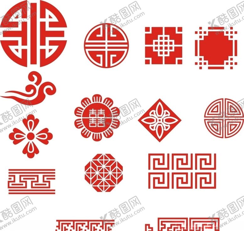 编号：44923309231105005784【酷图网】源文件下载-中式图案