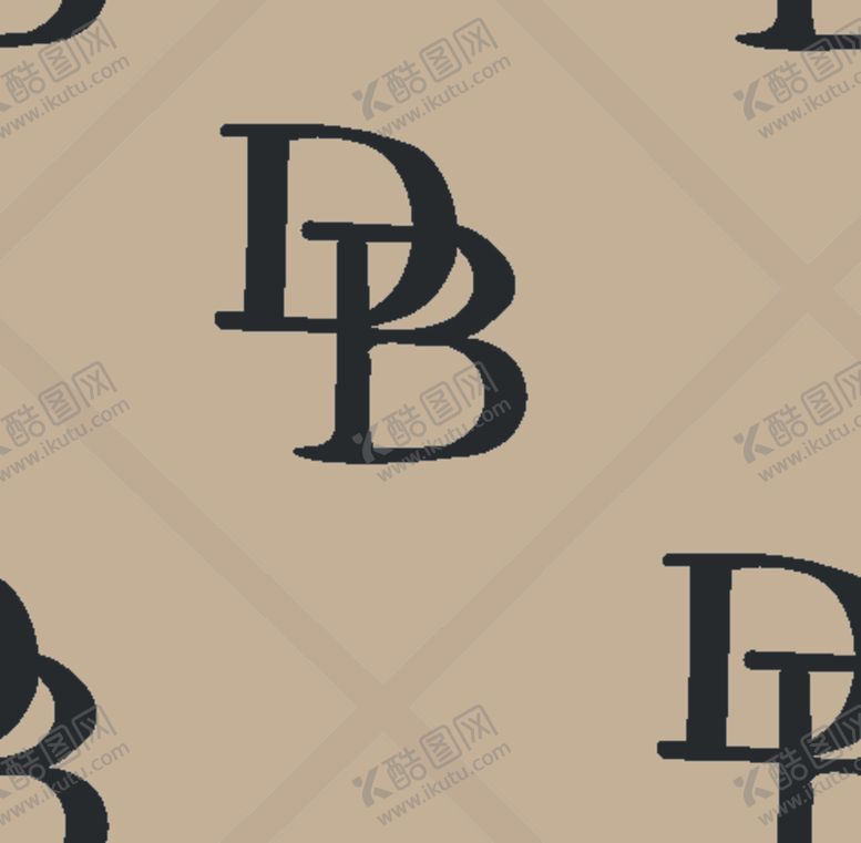 编号：67696505130404318754【酷图网】源文件下载-大牌花型字母
