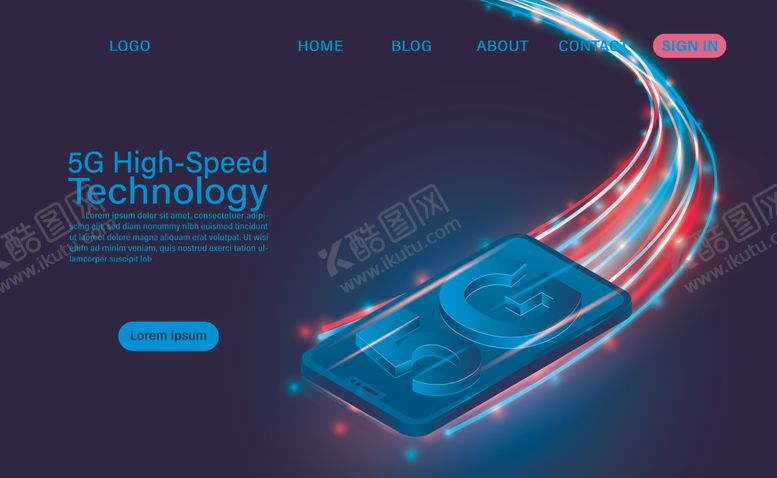 编号：83059510241535035639【酷图网】源文件下载-5G数字技术