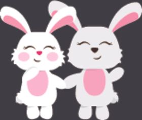 情侣兔子