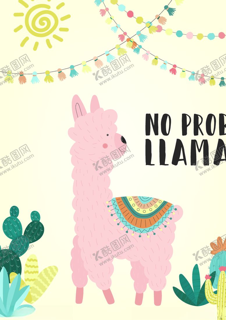 编号：87959309241401329479【酷图网】源文件下载-卡通动物背景