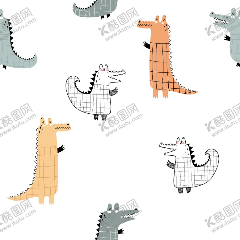 编号：39714905290951147578【酷图网】源文件下载-线条恐龙